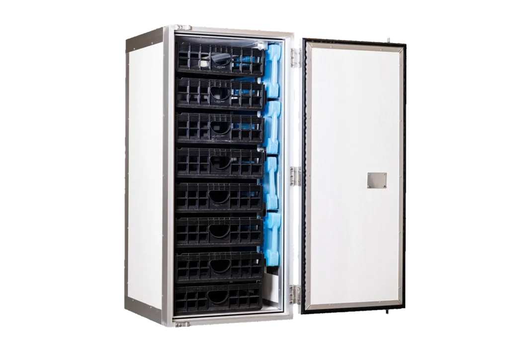 Food Trays Loaded in omnicube®