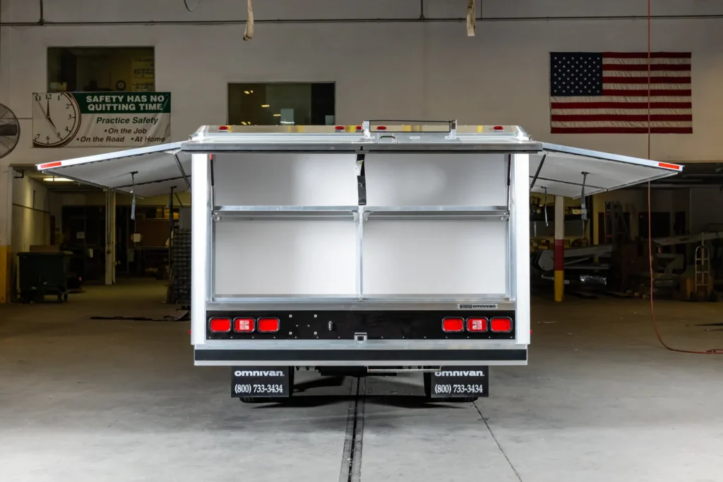 omnivan® Truck Body Interior and Storage Compartments